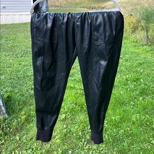 Brand Sunday : Women Black Pleather Pants